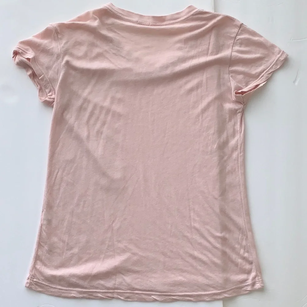 JOHN GALT / BRANDY MELVILLE Pink Short Sleeve Tee - EUC, One Size